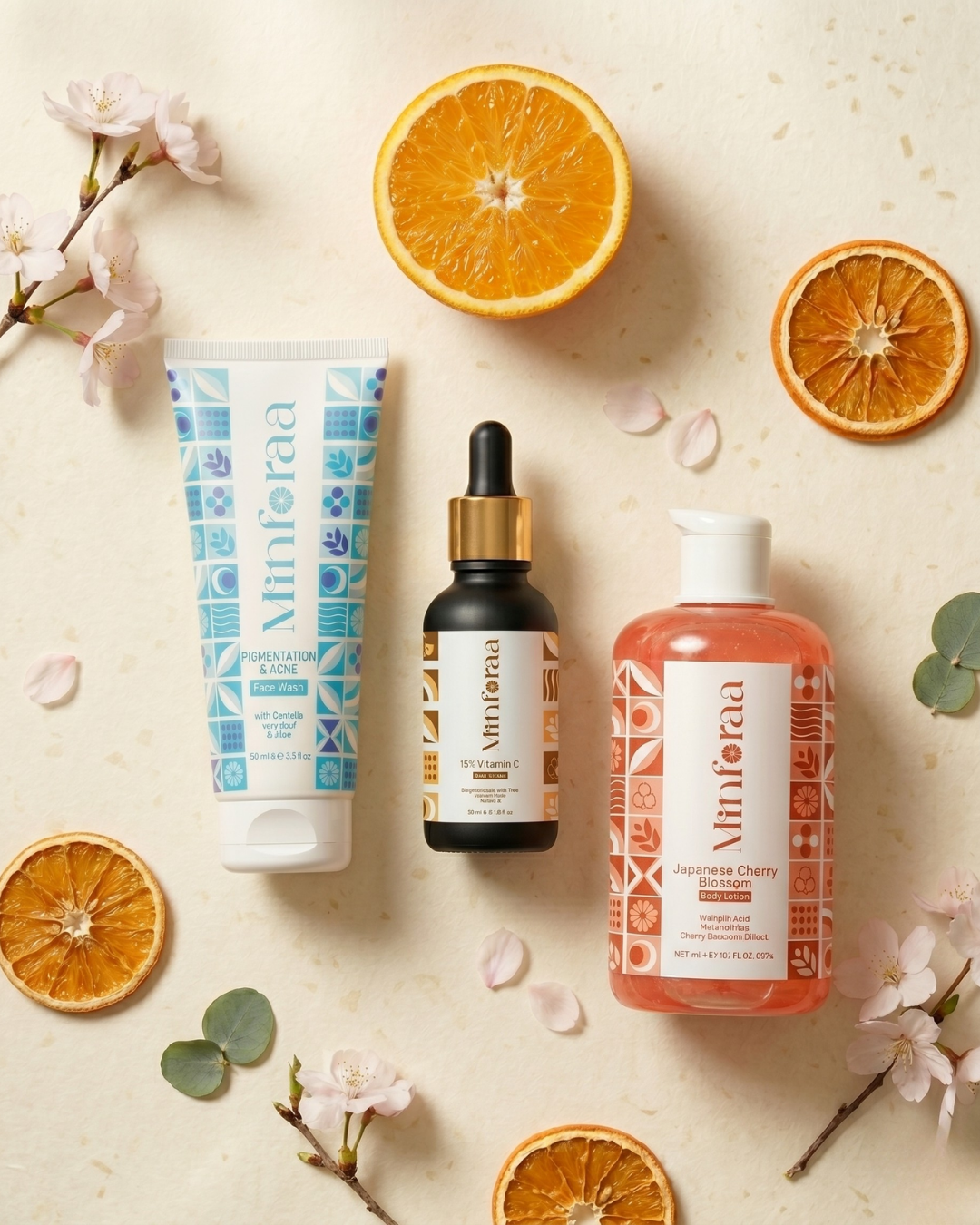 The Starter Kit — Face Wash + Vitamin C + Body Wash Bundle