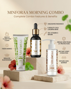 The Morning Routine — Glow Face Wash + Vitamin C Serum + SPF Body Lotion